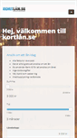 Mobile Screenshot of kortlan.se